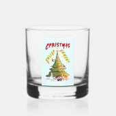 kerstverlichting whisky glas (Achterkant)