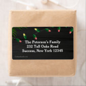 Kerstverlichtings Retouradreslabel #1 Etiket (Insitu)