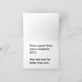 Kerstverlichtings schedel kaart (Binnen)