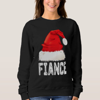 Kerstverloofde Kerstmannenhoed Kerstmis Matching F Trui