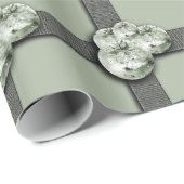 Kerstverloopdesign feestdagen snowflake cadeaupapier (Rol Hoek)