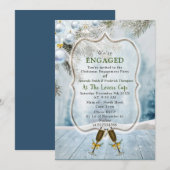 kerstverlovingsfeest kaart (Voorkant / Achterkant)