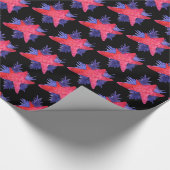 kerstverpak voor sterren cadeaupapier (Hoek)