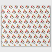 Kerstverpakken Koe Landkaas Cadeaupapier (Vlak)