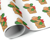 Kerstverpakken Papier-ontbijtkoek Cadeaupapier (Rol Hoek)