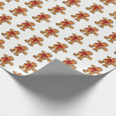 Kerstverpakken Papier voor ontbijtkoek (Hoek)