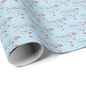 Kerstverpakken papier-winterBerry Cadeaupapier (Rol Hoek)