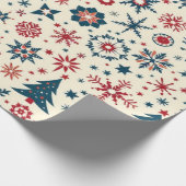 Kerstverpakking - Papier  kleuren (Hoek)