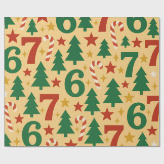 Kerstverpakkings papier