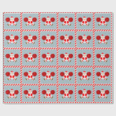 Kerstverpakkings papier voor cheerleaders (Vlak)