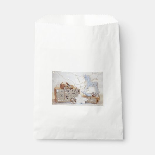 Kerstverpakte pakketten bedankzakje (Voorkant)