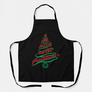 Kerstverpleegkundige, een groentje schort