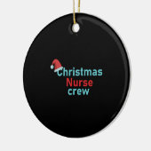 Kerstverpleegkundigen Keramisch Ornament (Links)