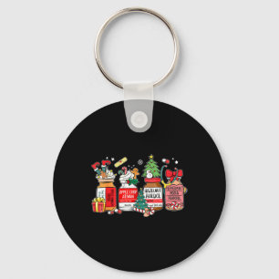 Kerstverpleegster Ed Icu Rn Sleutelhanger