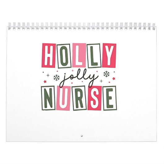 Kerstverpleegster Kerstmis Verpleegsters Leven Kalender (Hoes)