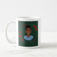 Kerstverpleegster mok, gepersonaliseerd cadeau voo