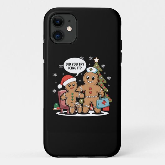 Kerstverpleegster peperkoek man heb je geprobeerd Case-Mate iPhone case (Achterkant)