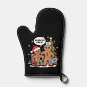 Kerstverpleegster peperkoek man heb je geprobeerd  ovenwant (Voorkant)