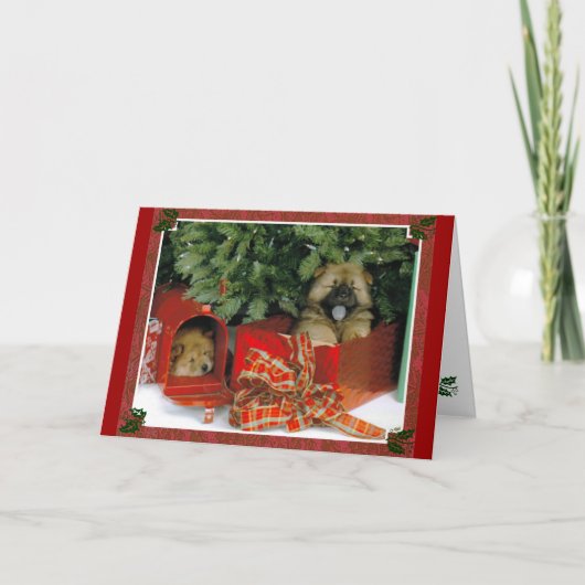 kerstverrassingen feestdagen kaart (Voorkant)