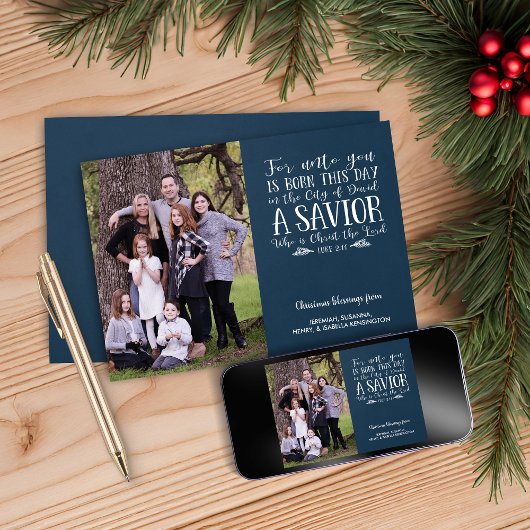 Kerstvers Typografie Vakantiefoto Feestdagenkaart