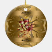 Kerstversieel van de staat Arizona Keramisch Ornament (Achterkant)