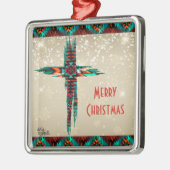 Kerstversieel van het zuidwesten metalen ornament (Links)