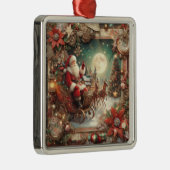  kerstversier metalen ornament (Rechts)