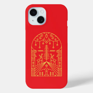 kerstversiering 1 iPhone 15 case