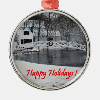 Kerstversiering - 2 metalen ornament