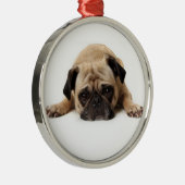 kerstversiering 2 metalen ornament (Rechts)