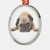 kerstversiering 2 metalen ornament (Links)