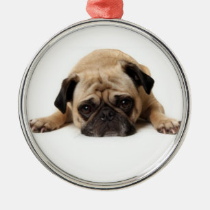 kerstversiering 2 metalen ornament