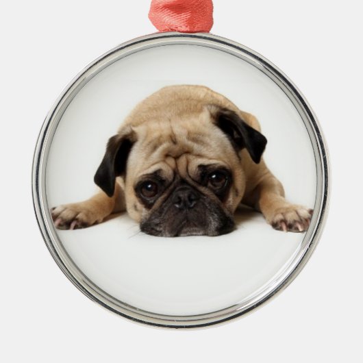 kerstversiering 2 metalen ornament (Voorkant)