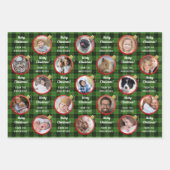 kerstversiering Aangepaste tekst Aangepaste tekst  Inpakpapier Vel (Voorkant 2)