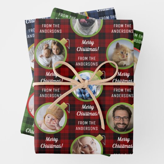 kerstversiering Aangepaste tekst Aangepaste tekst Inpakpapier Vel (In situ)