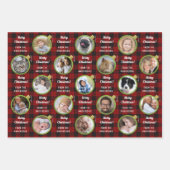 kerstversiering Aangepaste tekst Aangepaste tekst  Inpakpapier Vel (Voorkant)