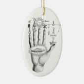 kerstversiering - Alchemy-teken Keramisch Ornament (Rechts)