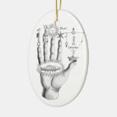 kerstversiering - Alchemy-teken Keramisch Ornament (Links)