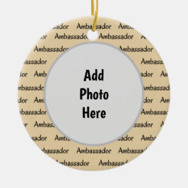 kerstversiering ambassadeur Scout Keramisch Ornament