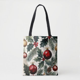 Kerstversiering, Auteur Natasha Us Tote Bag