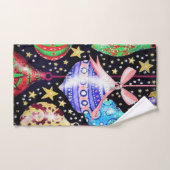 kerstversiering bad handdoek (Handdoek)