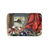 kerstversiering badmat (Voorkant)