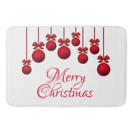 kerstversiering badmat (Voorkant)
