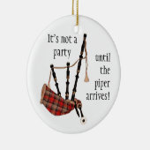kerstversiering BAGPIPES Keramisch Ornament (Rechts)