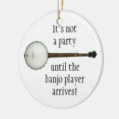 kerstversiering BANJO Keramisch Ornament (Links)