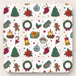 kerstversiering bier onderzetter