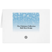 kerstversiering Blauwe Goudbraid (Achterkant Horizontaal)