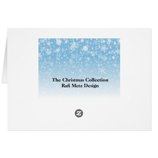 kerstversiering Blauwe Goudbraid (Achterkant Horizontaal)