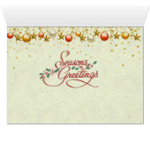 kerstversiering Blauwe Goudbraid (Binenzijde Horizontaal (Onderkant))