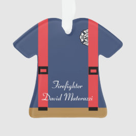 kerstversiering brandweerman ornament